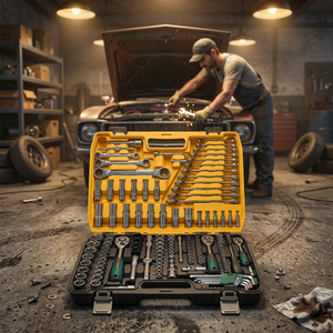 Juego de Herramientas Mecánicas al por Mayor de 151 Piezas, Juego de Llaves de Trinquete de 24 Dientes, Juego de Herramientas de Reparación de Automóviles - Product Image 2