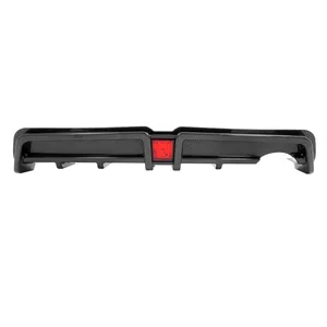 ดิฟฟิวเซอร์กันชนหลังพร้อมไฟ LED สำหรับ Honda <span class=keywords><strong>Civic</strong></span> <span class=keywords><strong>2006</strong></span>-2011 สไตล์ Mugen RR คาร์บอนไฟเบอร์ - Product Image 5