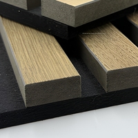 Panneau acoustique Kingman Grille, absorbeur sonore en bois à lattes, personnalisable pour la décoration murale de studio