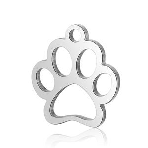 Ciondoli in Acciaio Inox per Gioielli Fai-da-Te per Bambini, 10 Pezzi/Confezione, Acchiappasogni, Albero della Vita, Zampa di Cane, Logo Personalizzato Placcato Oro - Product Image 6