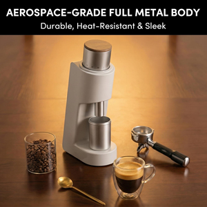 Commercial <b>Coffee</b> Grinder 64mm Flat Burr Variable Speed 800-1800 RPM for Espresso and <b>Filter</b> <b>Coffee</b> - Product Image 3