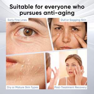 Crème pour le visage ZS Blue Copper Peptides avec Exoso, soutien de la barrière cutanée, renouvellement et hydratation de la peau, crème anti-âge au tri-peptide GHK-Cu - Product Image 5