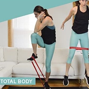 Bandes de Résistance Élastiques en Latex pour Yoga et Gymnastique, Lot de Bandes de Résistance Colorées à Marque Privée pour Entraînement - Product Image 3