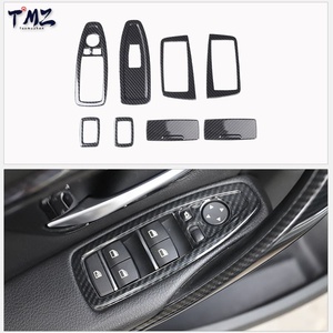 Karbon Fiber Görünümlü İç Modifikasyon Parçaları Orta Konsol Vites Değiştirme Direksiyon Dekor Çıkartmaları BMW 3 Serisi F30F31 Sol Direksiyonlu için - Product Image 2