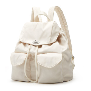 Nuevos Modelos de Bolsos de Hombro para Mujer, de Cuero PU Lavado, con Solapa y Volantes, Estilo Coreano, <span class=keywords><strong>Mochilas</strong></span> de Viaje - Product Image 4