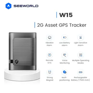 Car Gps Tracker Device W15 CAT1 Portable Magnetic Asset / Container / Car Gps Tracker Tracking Device With Voice Recording Monitor