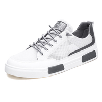 Chaussures de skate respirantes en mesh pour hommes, à lacets, avec empeigne ajourée, pour l'hiver, l'automne et l'été, tailles 39-46