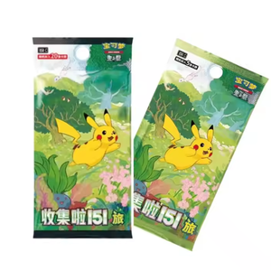 Pokémon giao dịch thẻ Booster hộp 151 thẻ thực sự mới lạ giấy di động bảng trò chơi & carrom Hội Đồng Quản trị quà tặng cho thương nhân - Product Image 1
