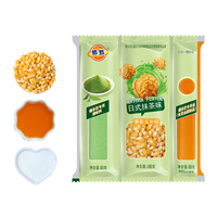 Kit de fabrication de pop-corn 3 en 1 DIY HALAL 200g, saveurs caramel, crème, chocolat, fraise, matcha, fabricant OEM
