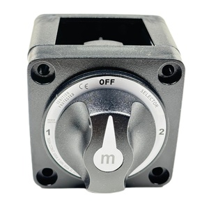 6008200 interruttore <span class=keywords><strong>batteria</strong></span> <span class=keywords><strong>a</strong></span> 3 posizioni selettore serie 6008200 M-nero per veicoli nautici - Product Image 4