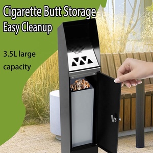 Tùy Chỉnh Nhà Máy Ngoài Trời Thường Vụ Khói Tro Xô Kim Loại Thuốc Lá Gạt Tàn <span class=keywords><strong>Bin</strong></span> Ngoài Trời Người Hút Thuốc <span class=keywords><strong>Bin</strong></span> Thuốc Lá Mông <span class=keywords><strong>Bin</strong></span> - Product Image 4
