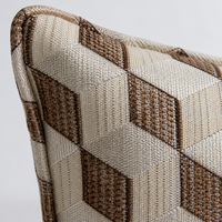 Coussin décoratif de luxe pour canapé - Housse de coussin texturée avec fermeture éclair discrète, taille personnalisée pour la décoration d'hôtel et de maison