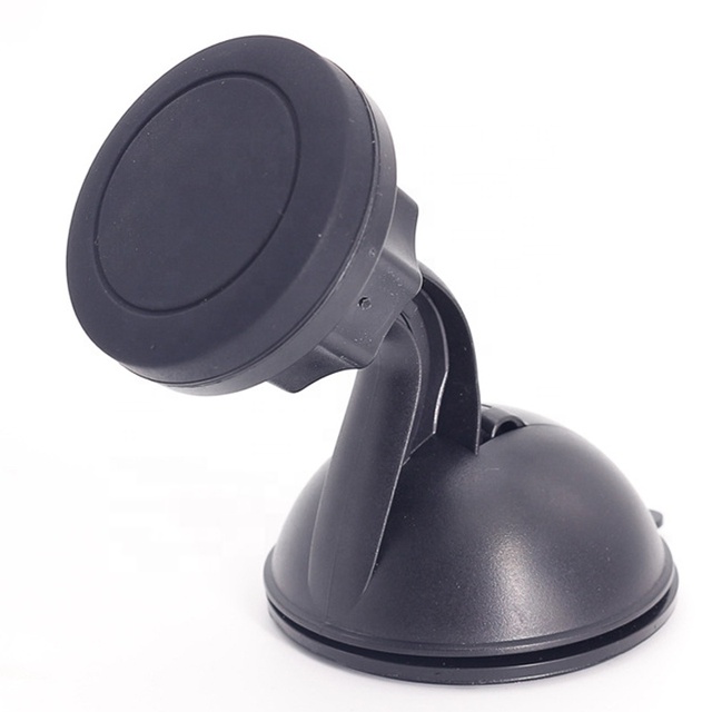 LP-H21 Magnetic Car Phone Mount PU Suction Cup Car Phone Holder for Windshield Dashboard