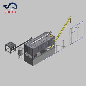 Silo de stockage horizontal de ciment en Big Bag pour alimentation en ciment, <span class=keywords><strong>prix</strong></span> 50 80 100 120t, silo carré en acier - Product Image 6