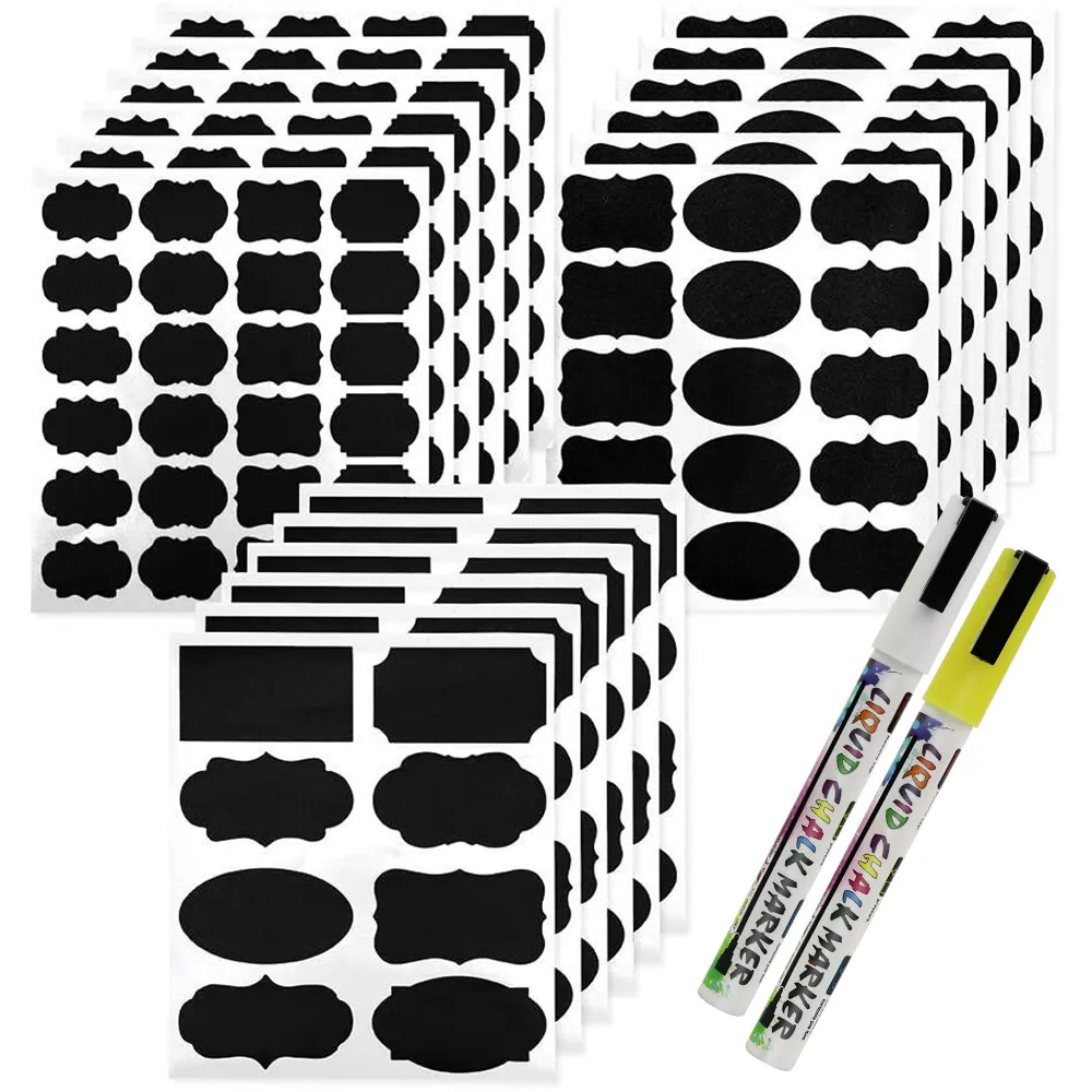Vloeistof Krijt Marker Pen voor Muur Krijtbord Schoolbord Label Stickers