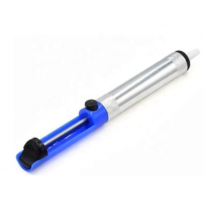 Pequeño absorbedor de estaño de aluminio, pistola de succión de estaño manual antideslizante, kit de mantenimiento para soldador eléctrico - Product Image 2