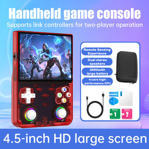 Console de jeu vidéo portable R36 Ultra X 4,5 pouces, écran IPS, 128 Go, 35 000 jeux préinstallés, lecteur de poche portable avec système Linux - Product Image 1