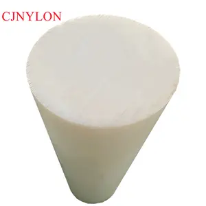 Kích Thước Lớn Tinh Khiết Trắng Nylon 6 Rod PA6 Vòng Bar