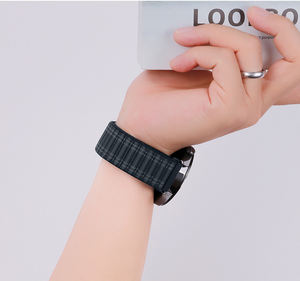 Nouveau 20/22mm Nylon Tressé Smart Watch Strap pour Samsung Galaxy Watch 7/6/5/4 Classic Sport <span class=keywords><strong>Bracelet</strong></span> 40/44mm Watch Band Charm - Product Image 5