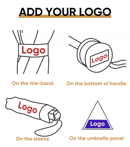 Parapluie pliable à cinq sections, nouvelle tendance, haute qualité, ultra-léger, mini parapluie de poche double usage soleil et pluie avec sac de parapluie en PU - Product Image 4