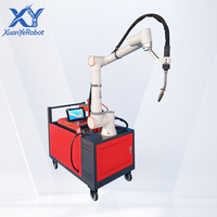 Robot de soudage collaboratif FR10, moteur 6 axes, charge utile de 5 kg, supports en aluminium, fonctionnalité Drag-to-Teach, opérations de soudage flexibles et efficaces
