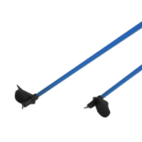 Bâtons de ski de fond réglables en fibre de carbone, tige durable, sangle de poignet, fourniture d'usine, OEM personnalisé