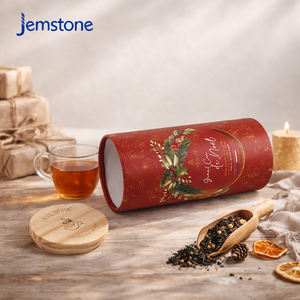 Emballage en tube de papier conçu pour les marques de thé en vrac avec une structure durable, un design protecteur et une impression de logo personnalisée - Product Image 2