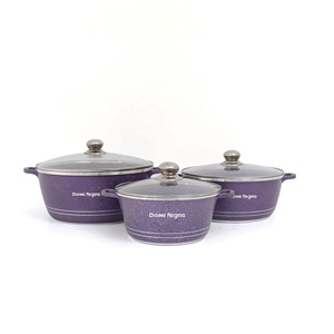 Đồ ăn 6 cái Bộ Dessini Cookware Set ngoài trời đồ nấu nướng 32-36-43cm nhà bếp lớn nấu ăn nồi - Product Image 6