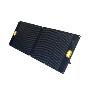 Fournisseurs de chargeurs de panneaux solaires extérieurs photovoltaïques pliants 120w