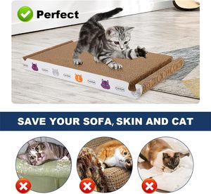 rascador triangular rectangular con pelota <span class=keywords><strong>para</strong></span> gato rascador <span class=keywords><strong>para</strong></span> <span class=keywords><strong>gatos</strong></span> <span class=keywords><strong>de</strong></span> <span class=keywords><strong>carton</strong></span> - Product Image 5