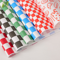 Sac à sandwich triangulaire imprimé résistant à la graisse pour café, charcuterie, boulangerie, emballage alimentaire et utilisation à emporter