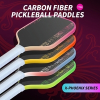 Nouvelle arrivée Raquette de pickleball en fibre de carbone Toray T700 de 4e génération à texture nid d'abeille en tissu carbone pour joueurs avancés
