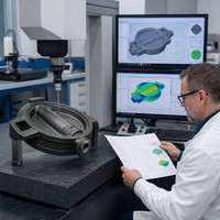 Vanne papillon en fonte ductile LF AWWA C504 ASTM A536 certifiée ISO9001, moulage au sable, tailles personnalisées pour l'automobile et la machinerie