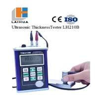 Máquina de Prueba NDT LH-TM210B, Medidor de Espesor Ultrasónico con Función de Ajuste a Cero y Calibración de Velocidad del Sonido