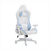 Chaise d'ordinateur à hauteur réglable, chaise ergonomique pour la maison, la chambre, le bureau, la salle de jeux