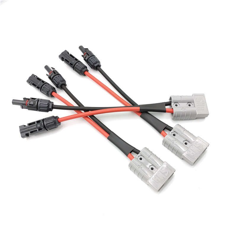 Power Andersons Pv Extension Cable Anderson-style To Anderson Style 50a Connector Kit Solar Panel