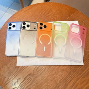 Fundas para Teléfono Móvil iPhone 17 Pro Max, Estilo Ins, Protección de Cámara, Color Degradado, Carga Inalámbrica Magnética, Antigolpes - Product Image 2