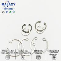 MALAXY Internal Retaining Ring Circlip DIN 472 65Mn Spring Steel Black Oxide Manufacturer for Industrial Bores Retaining Ring