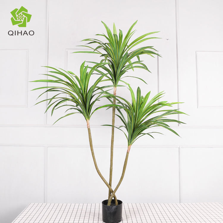 3 heads green (130cm)