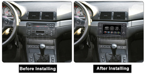 Radio Estéreo para Auto con Android Carplay de 7 Pulgadas para <span class=keywords><strong>BMW</strong></span> Serie 3 E46 <span class=keywords><strong>M3</strong></span> <span class=keywords><strong>X5</strong></span> 1998-2006, WiFi, GPS, Navegador, Unidad Principal, BT, SWC - Product Image 3