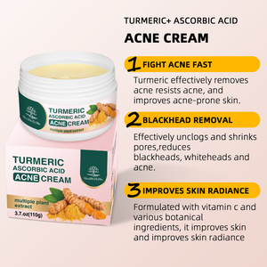 ODM OEM özel aydınlatma cilt zerdeçal yüz kremi askorbik asit krem lekeleri yüz kremi kaldırır - Product Image 2