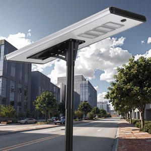 Venta directa de fábrica Mejor precio Farola solar Nuevo modelo 120W Farola solar todo en uno para proyectos gubernamentales - Product Image 3