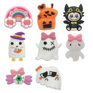 万圣节新款骨架硅胶珠DIY珠圆珠笔散珠配件配件食品级硅胶珠 - Product Image 6