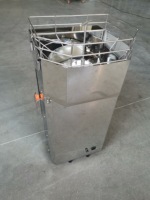 Oranje Citrus Snijder Automaat Commerciële Automatische Roestvrijstalen Motor 120W Zilver 20 Sinaasappelen/Min Fruitverwerking