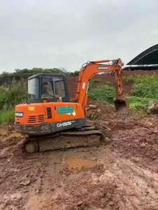 Mini pelleteuse originale coréenne 5 tonnes 6 tonnes Doosan DH55 pelleteuses d'occasion sur chenilles DH60 pelleteuse CE à vendre - Product Image 2