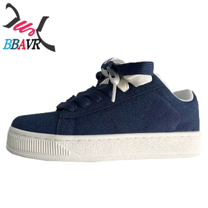 Men's Blue Low-top Loafers, Spring Chic Men's Versatile Niche Canvas Shoes, German Training Sneakers, and Fashionable Board Shoe - Product Image 5