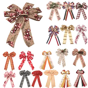 Elegant Christmas Ball Tree Ornaments Festive Bow Decor With Gift Ribbons For The Holiday Season