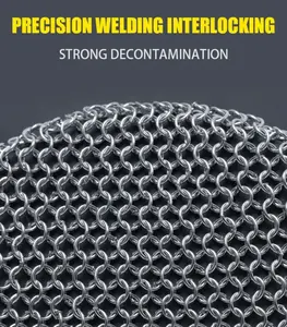 3 dimensioni 316 ghisa pulitore pentole da cucina pentole in acciaio inox forniture di lavaggio a microonde strumenti di pulizia articoli per la casa - Product Image 5