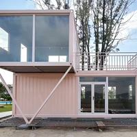 Maison conteneur modulaire moderne détachable et respirante pour boutique, chambre, atelier, hôtel – Luxe, durable, étanche, ignifuge