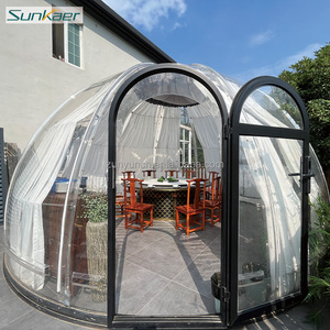 Fourniture par le fabricant d'une maison à bulles de luxe, meilleure maison dôme pour hôtels en plein air en hiver, maison dôme à vendre - Product Image 5